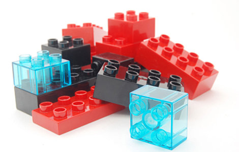 Lego-Steine stellvertretend für die Vielzahl der Themen